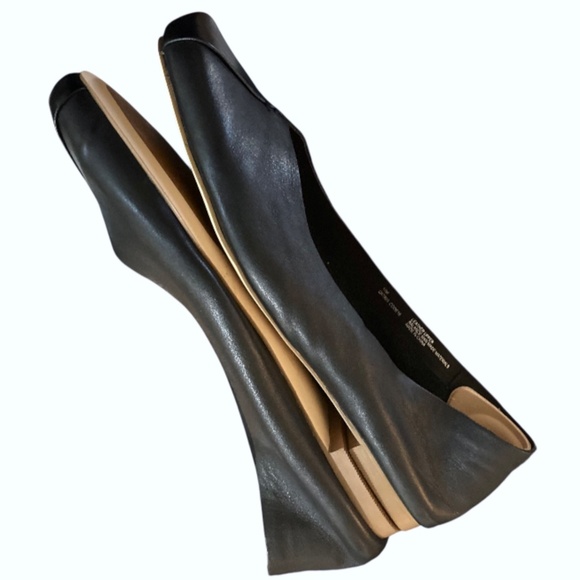 KORKS Padilla Slip On Comfort Leather Square Toe Flats - Picture 8 of 12